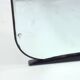 Vintage Asymmetrical Wall Mirror, Czechoslovakia 1950s