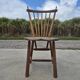 Set 6 vintage dutch spindle back rustic dining chairs De Ster