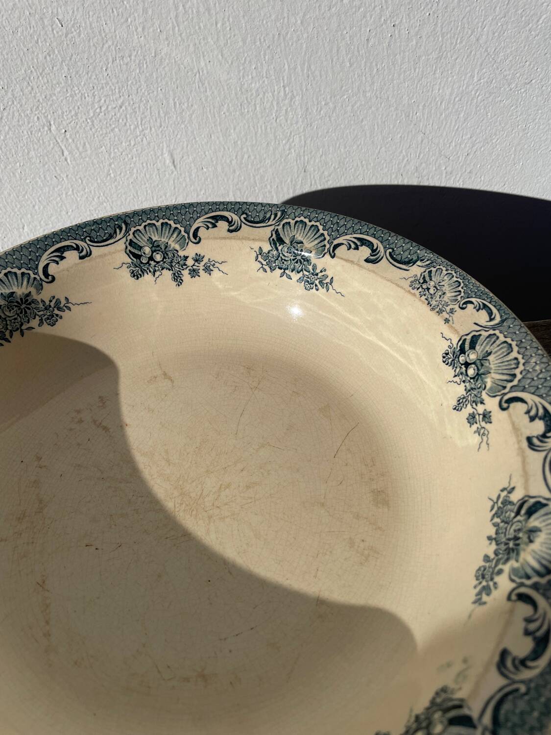 Iron earth salad bowl Moulin des loups