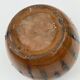Set of 4 Flemish art nouveau stoneware