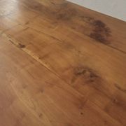 Table de Ferme rustique en merisier massif 19éme - 1m91.5