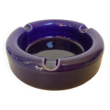 Cobalt blue ashtray emptier