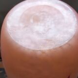 SUPERB GLASS PASTE VASE SIGNED LEGRAS RUBY SERIES