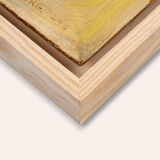 Colorful Bouquet of Flowers, Acrylic on Plate, 41 x 50 cm