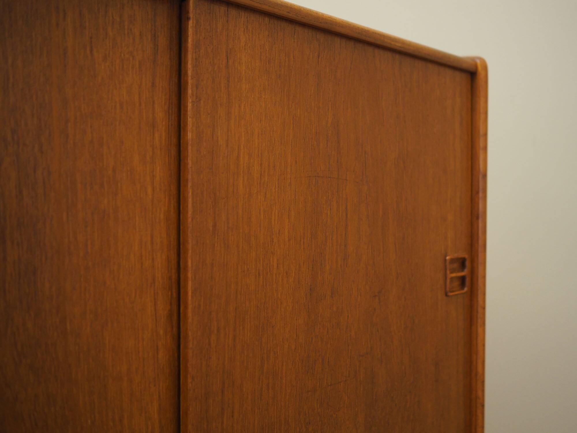 Teak highboard, Danish design, 1960s, manufactured in Denmark