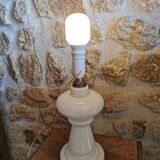 Vintage scandinavian opaline lamp
