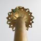 Pair of Antique French copper candlesticks in Baroque style, 1900s