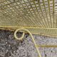 Wrought iron garden table full old garden furniture