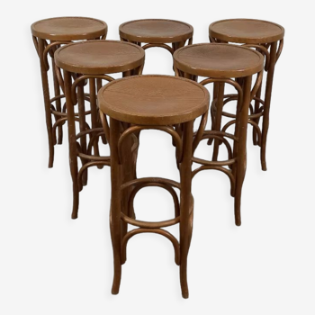 Bar stools, set of 6