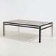 Steel and ceramic coffee table, Set of 2 (MK10681)