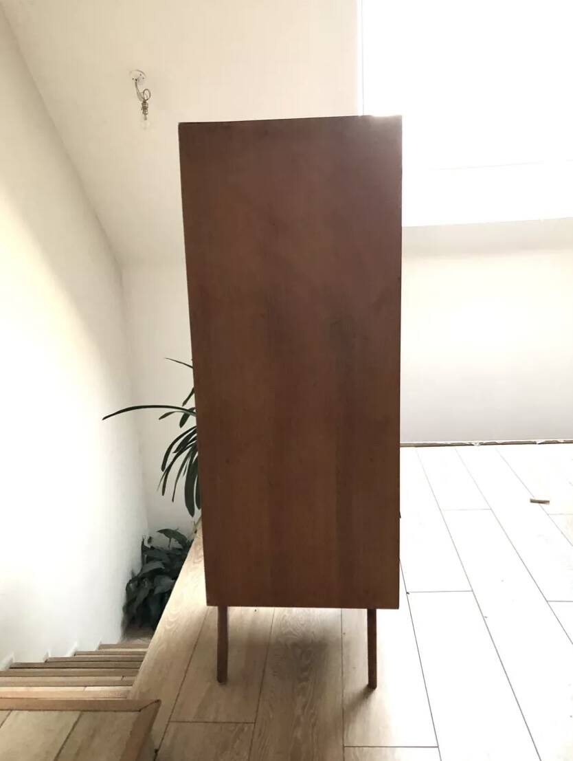 Commode /Chiffonnier bois et rotin