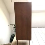 Chest of drawers / chest of drawers in wood and rattan