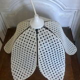 Vintage canine rattan hanging