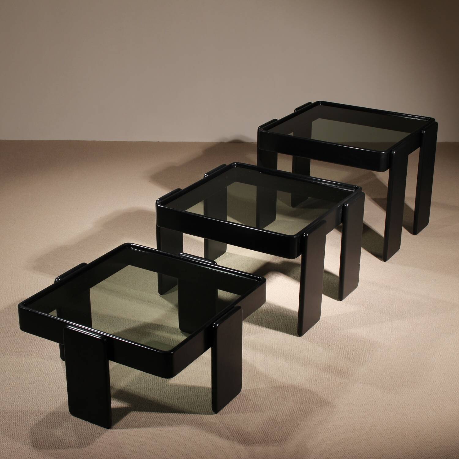 Nesting Tables by Gianfranco Frattini for Cassina | Italy 1970s