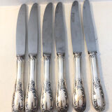 6 Saint Medard knives, 1900
