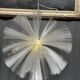 Fibre optic lamp.