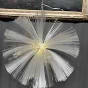 Lampe à fibres optiques.