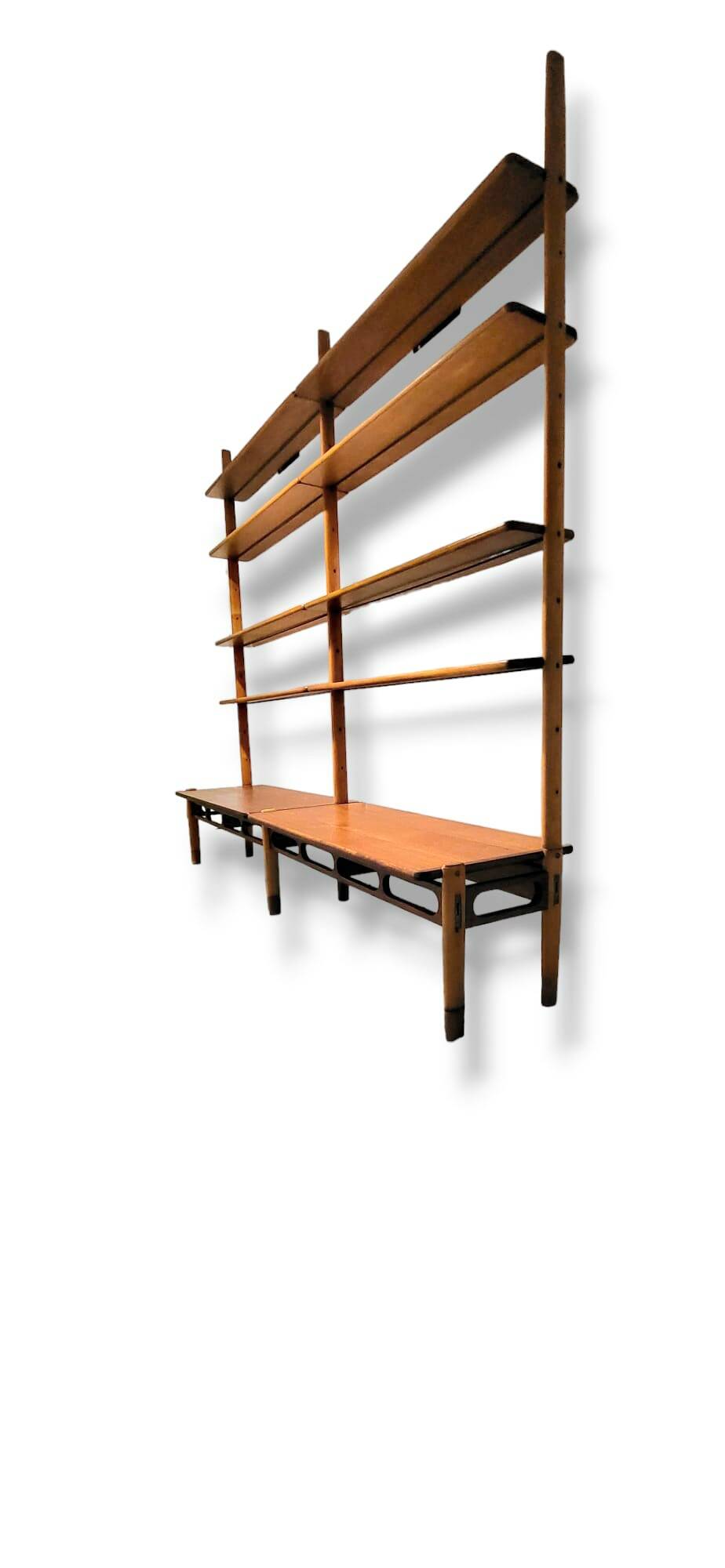 Scanflex William Watting shelving unit bookcase 1950s fifties Fristho Danish Dutch design
