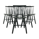 A set of 6 chairs