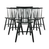 A set of 6 chairs