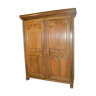 Moulded oak cabinet