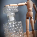 Authentic carafe whisky bubbles