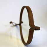 Teak mirror by Bech & Starup for Den Permanent Copenhagen, 1960.