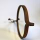 Teak mirror by Bech & Starup for Den Permanent Copenhagen, 1960.