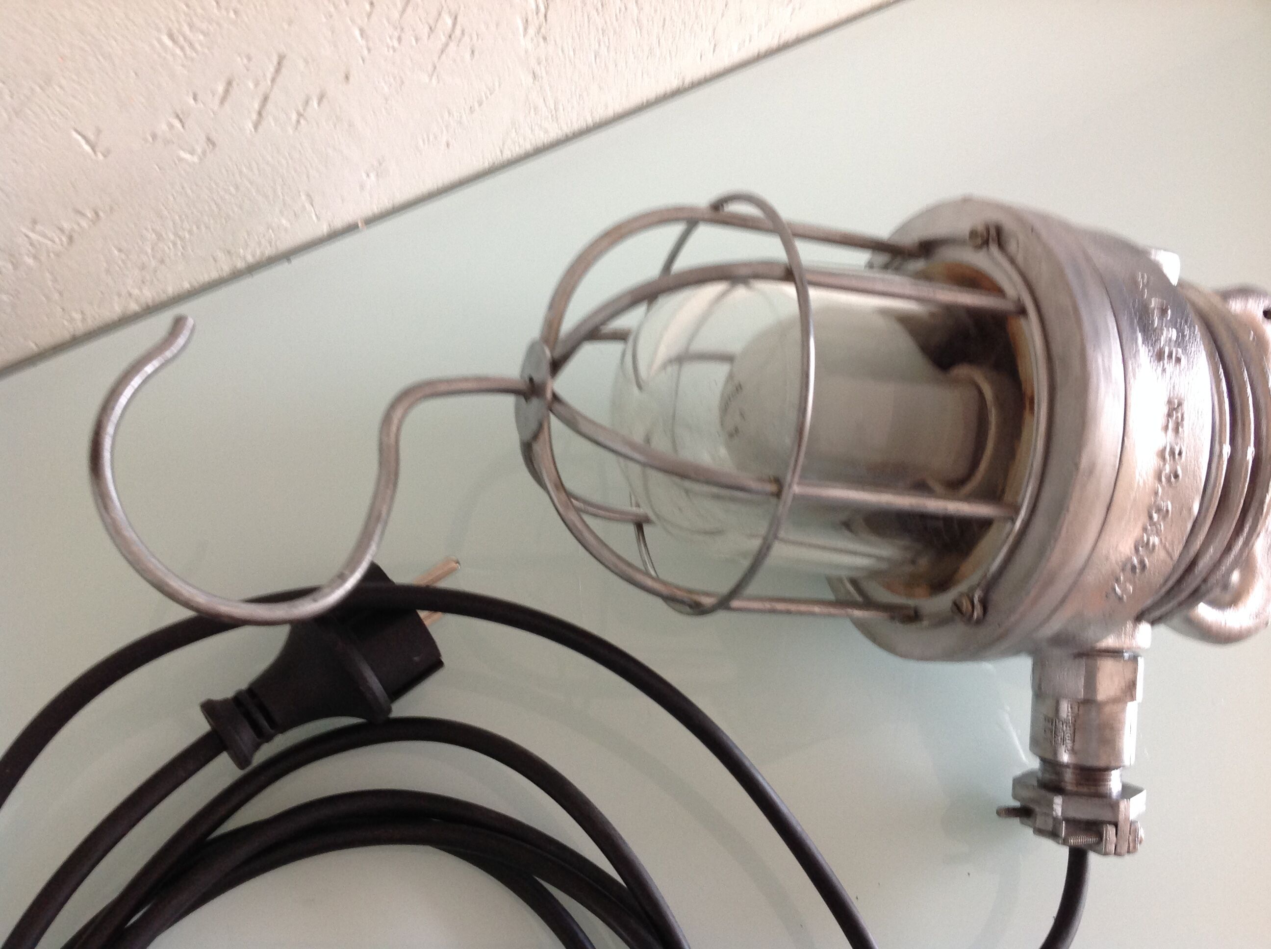 Legrand workshop walkman in industrial style aluminum