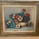 Huile sur toile Georgette Pattein