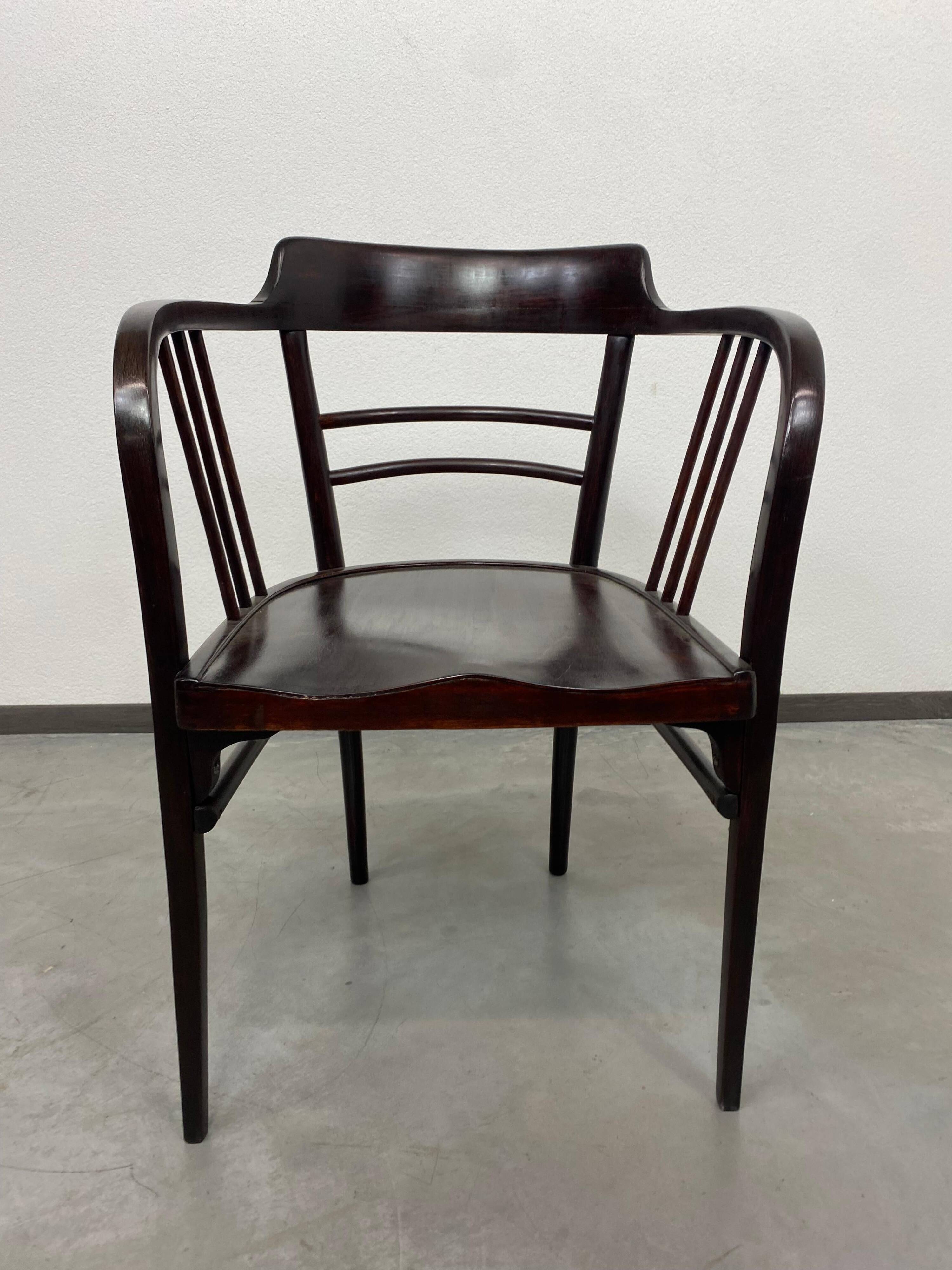Secession Armchairs No. 6093 by Otto Wagner for Thonet