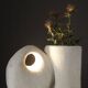 Sculptural vase lamp from Pierre du Gard, carved, 1970s design by Albert Tormos.