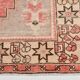 4x8 Vintage Soft Red & Samon Beige Turkish Handwoven Vintage Rug,177x230 Cm