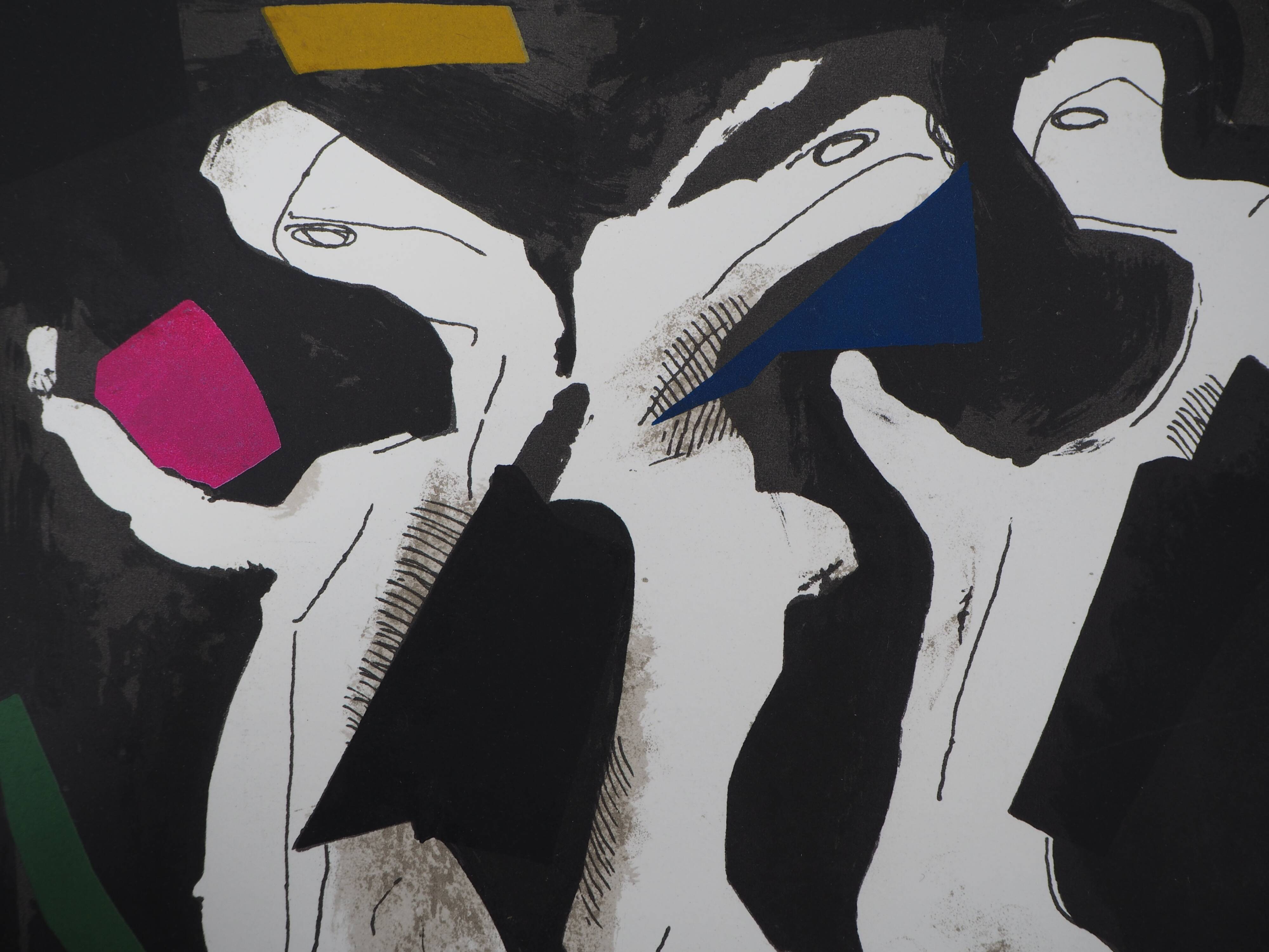 Marino marini: the rite of spring - original lithograph