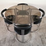 Bauhaus-style dining set from the 70s