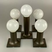 1960s 1970s tube wall lamps by Rolf Krüger for Staff