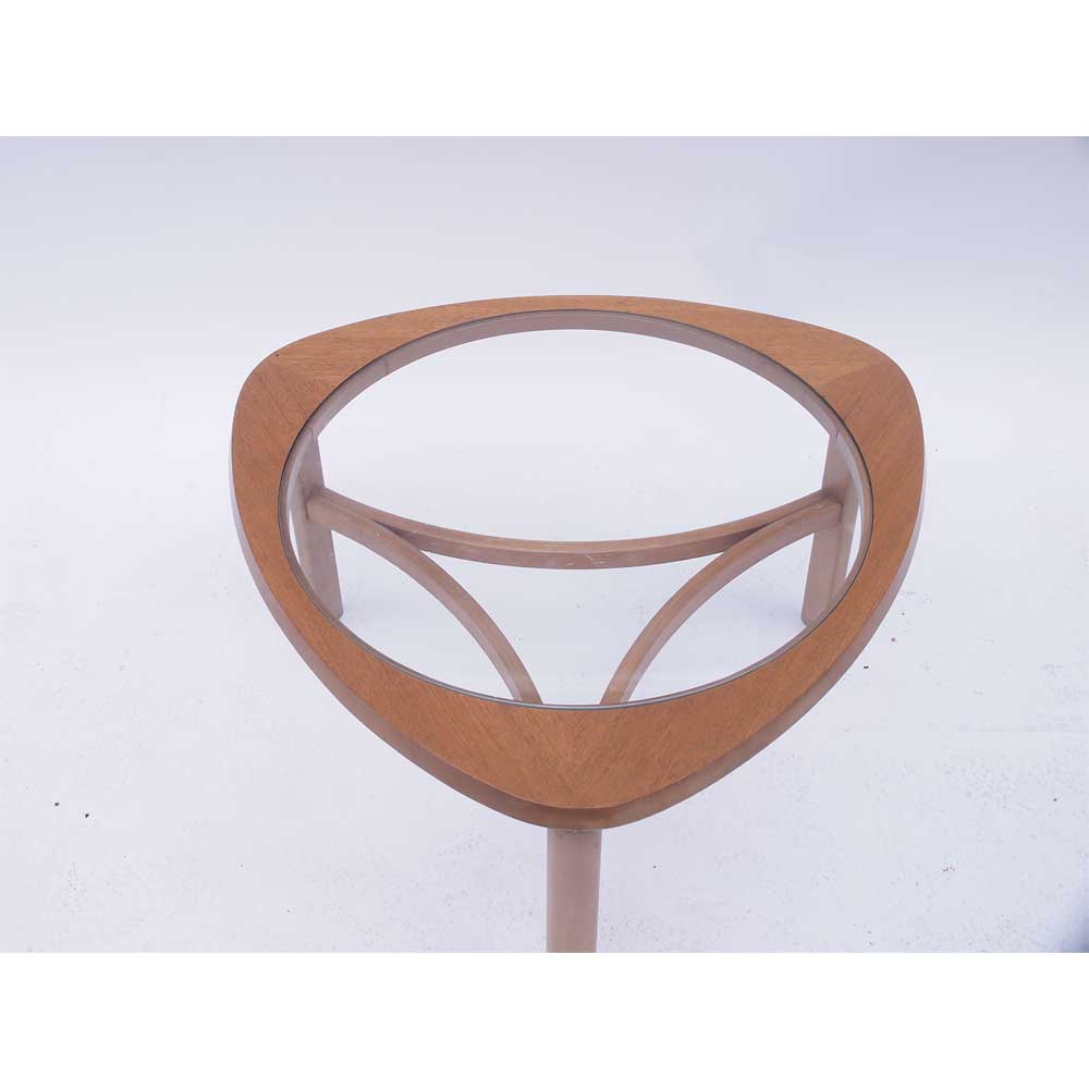 Table basse Nathan Tricester vintage teck mie