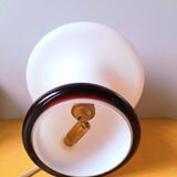 Mushroom lamp made of blown glass from Murano