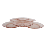 6 rosaline dessert plates