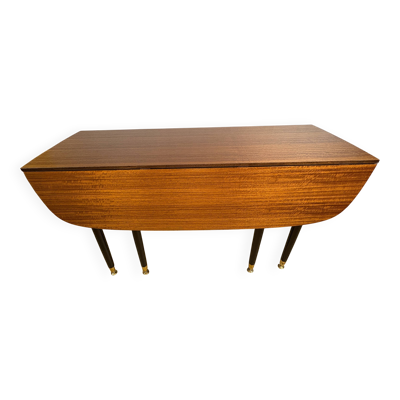 Table à manger extensible pliante en teck et tola vintage rétro des années 50 GPlan