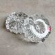 Set of 2 Hadeland Norway crystal candle holders