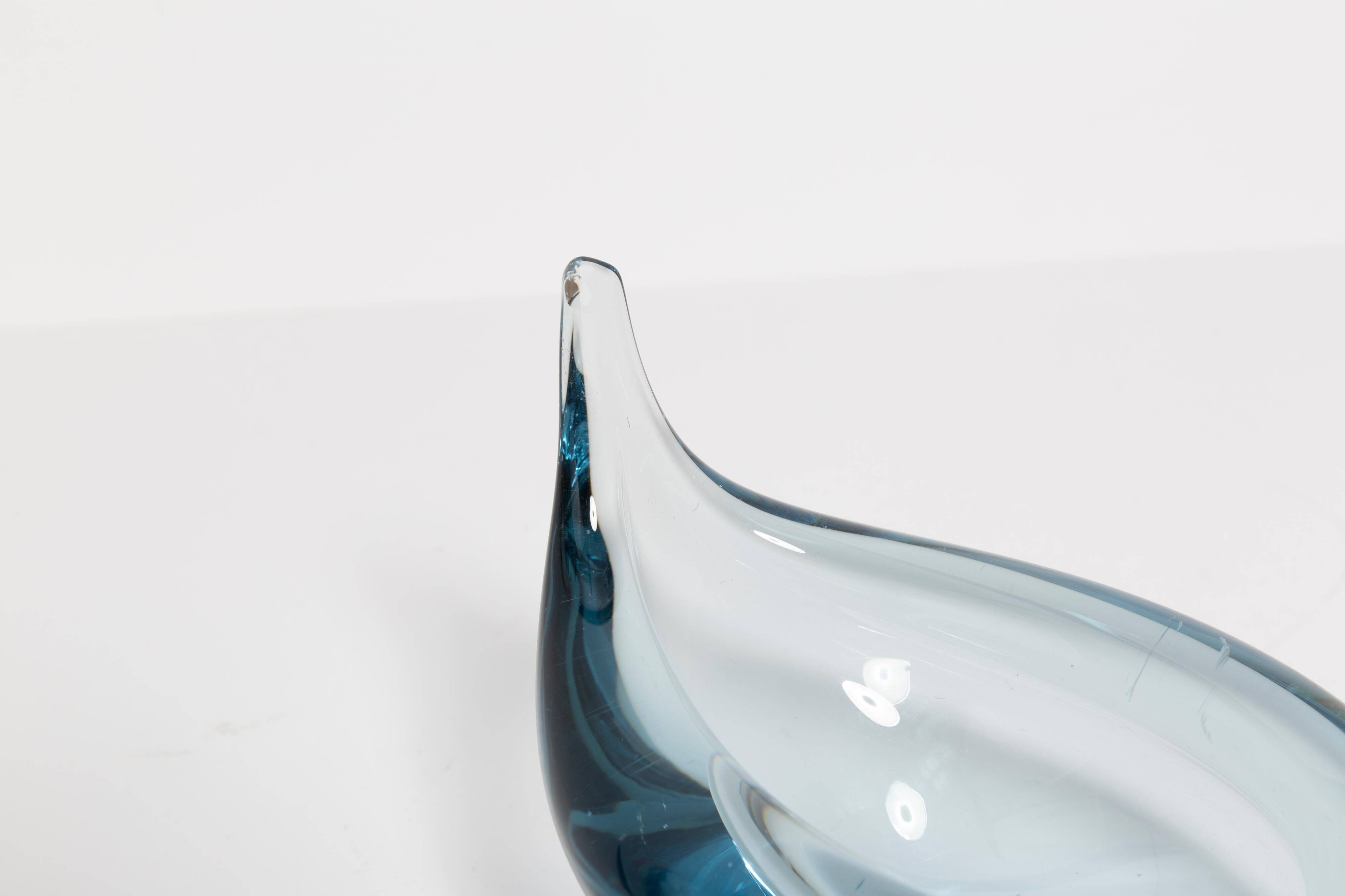 Small Vintage Blue Ashtray, 20th Century, Europe, 1960s