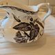 Art Nouveau toilet jug in earthenware "Volubilis"