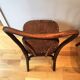 5 chairs bistro J & J Kohn with label and stamp circa 1900