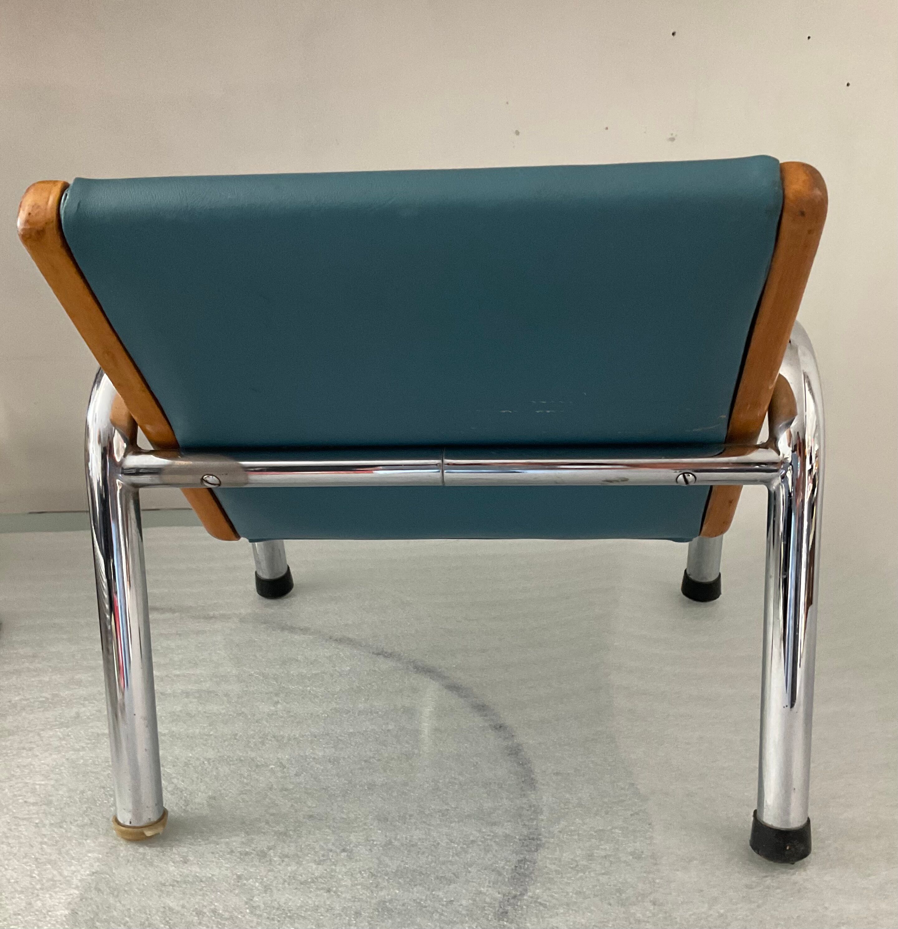 Fauteuil lounge enfant des années 50-60