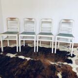 Series of 4 vintage chairs