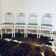 Series of 4 vintage chairs