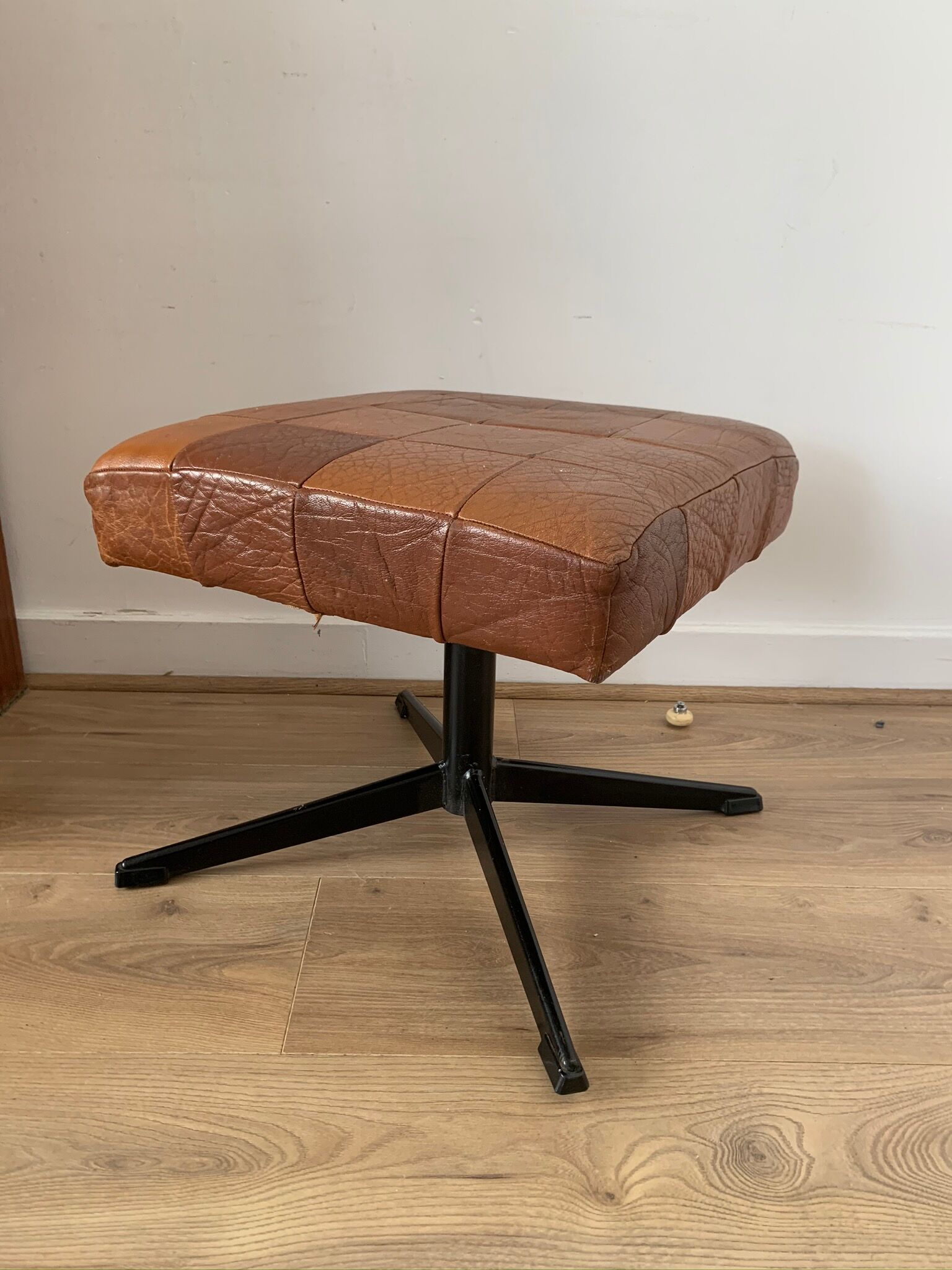 Scandinavian ottoman 1970