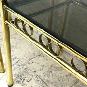 Pair of Belgo Chrome side tables