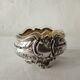Former silver salt shaker miner punches rock dirt silver and 19th century glass